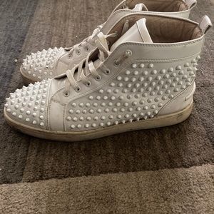 Christian louboutin red bottoms.